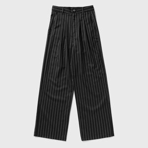 Women’s Carhartt WIP wide leg Black Pinstripe Trousers